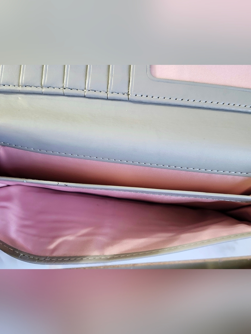Coach Ashley Leather Slim Envelope Wallet With Cherry Patch - Picture 7 of 11